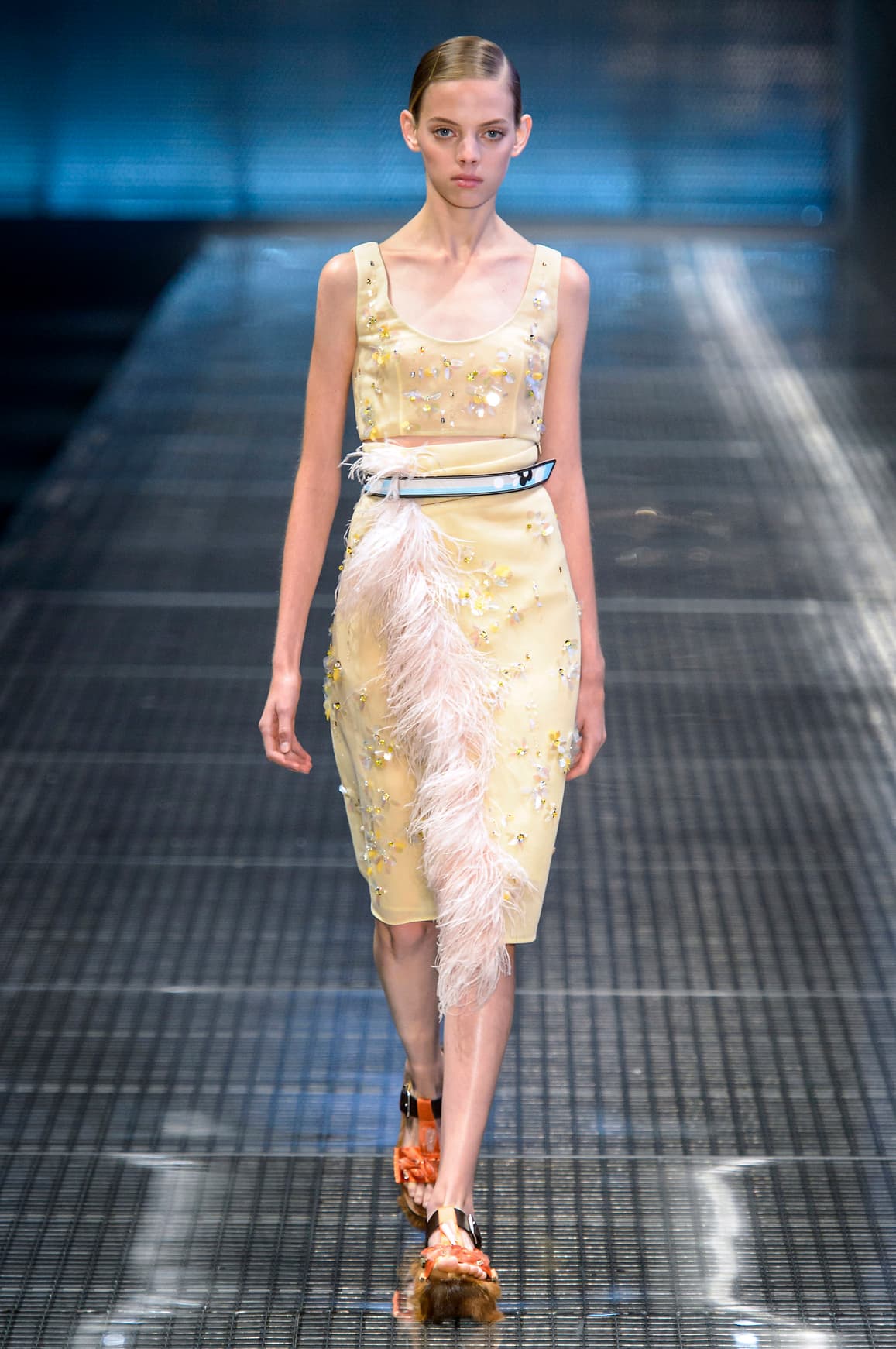 La modelo también ha participado con marcas como Prada, Saint Laurent ,Rykiel, Galliano y Paco Rabanne.