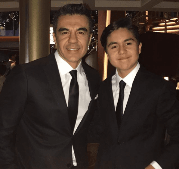 Con una sonrisa de oreja a oreja, el actor declaró: “
<b>Feliz, porque además él quería una niña, Thuany quería una niña, yo quería niña y diosito nos escuchó a los tres (…)</b>”. 
<br>