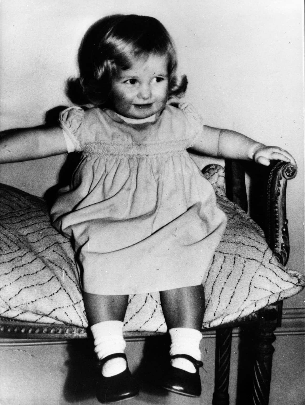 Así lucía la princesa Diana de niña.