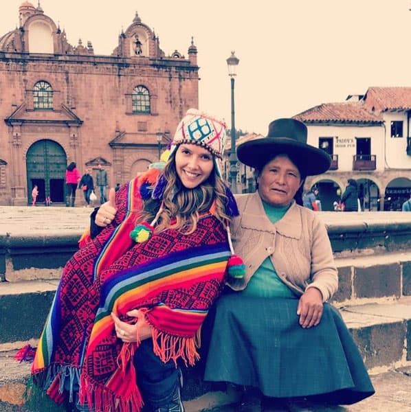 La actriz ha quedado maravillada con su cultura y paisajes: "Enamorada de Perú 🇵🇪".