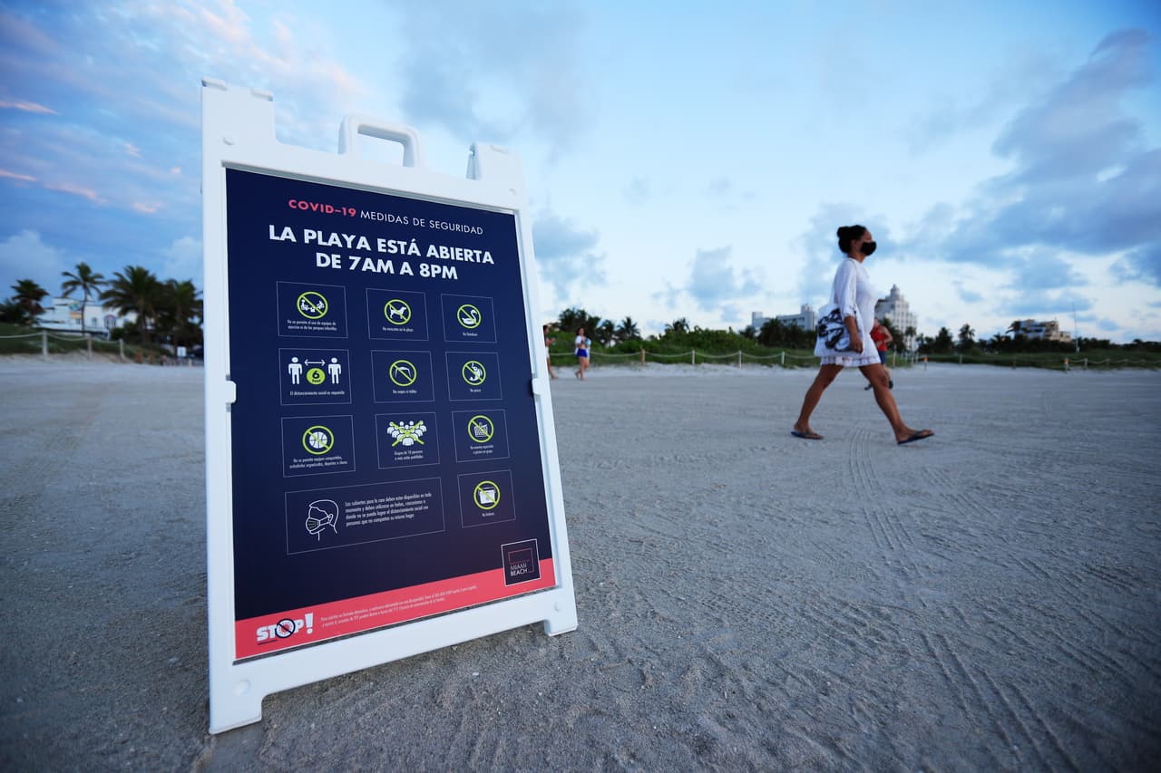 Las playas estarán abiertas de 7:00 am a 8:00 pm todos los días, y los visitantes tendrán que cumplir con estrictas medidas de distanciamiento social para prevenir la propagación del covid-19.