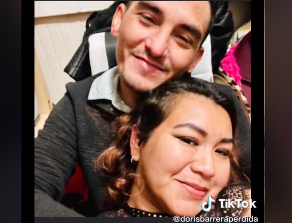 Doris Raquel Barrera y su esposo Anthony Enrique Navarro Deras.