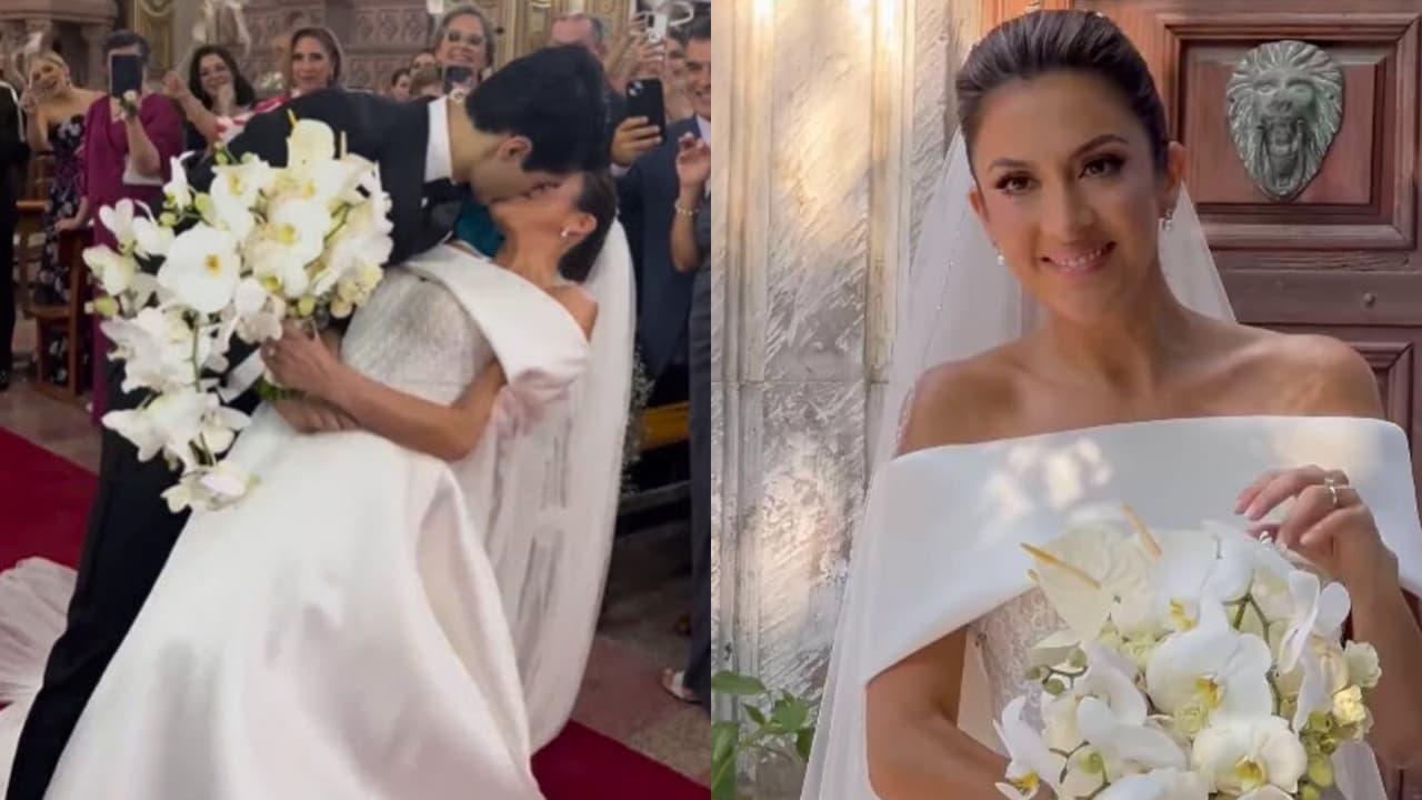 La boda de Maity Interiano en fotos: la 'transformación' del vestido, el primer baile y más