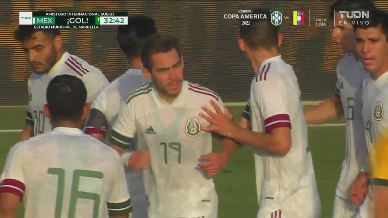 ¡Responde el Tri! Angulo con un zurdazo marca el 1-1