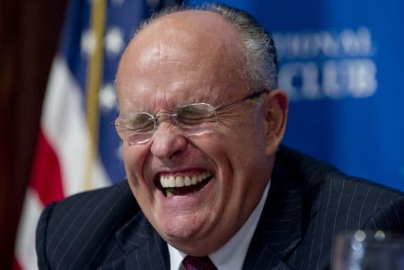 El exalcalde de Nueva York Rudy Giuliani
