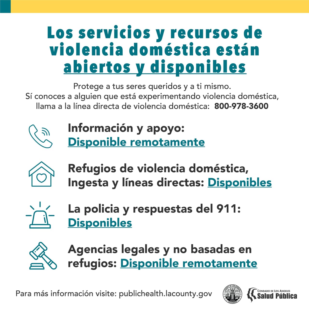 Autoridades se mantienen alerta sobre aumentos de los casos de 
<a href="https://www.univision.com/local/los-angeles-kmex/al-punto-california/lo-que-se-ha-hecho-en-la-asamblea-de-california-para-hacerle-frente-a-la-violencia-domestica-video">violencia doméstica</a>, ahora que muchas víctimas están a merced de sus abusadores por más tiempo a propósito del cierre de las escuelas, y cierres totales y parciales de trabajos. Si eres víctima o sabes de algún caso en tu vecindario, no dudes en reportarlo a las autoridades.