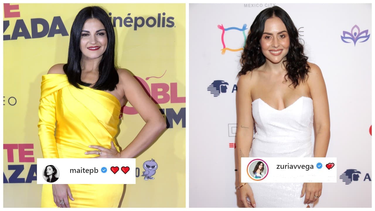 Maite Perroni y Zuria Vega se sumaron a los comentarios, así como otros famosos.
<br>