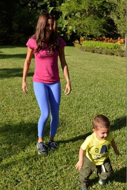 La venezolana estaba muy preocupada por no poder estar con su bebé en el día de su cumpleaños pero Chiqui le cumplió el deseo de traer a su hijo a la mansión y el reencuentro ocasionó lágrimas.