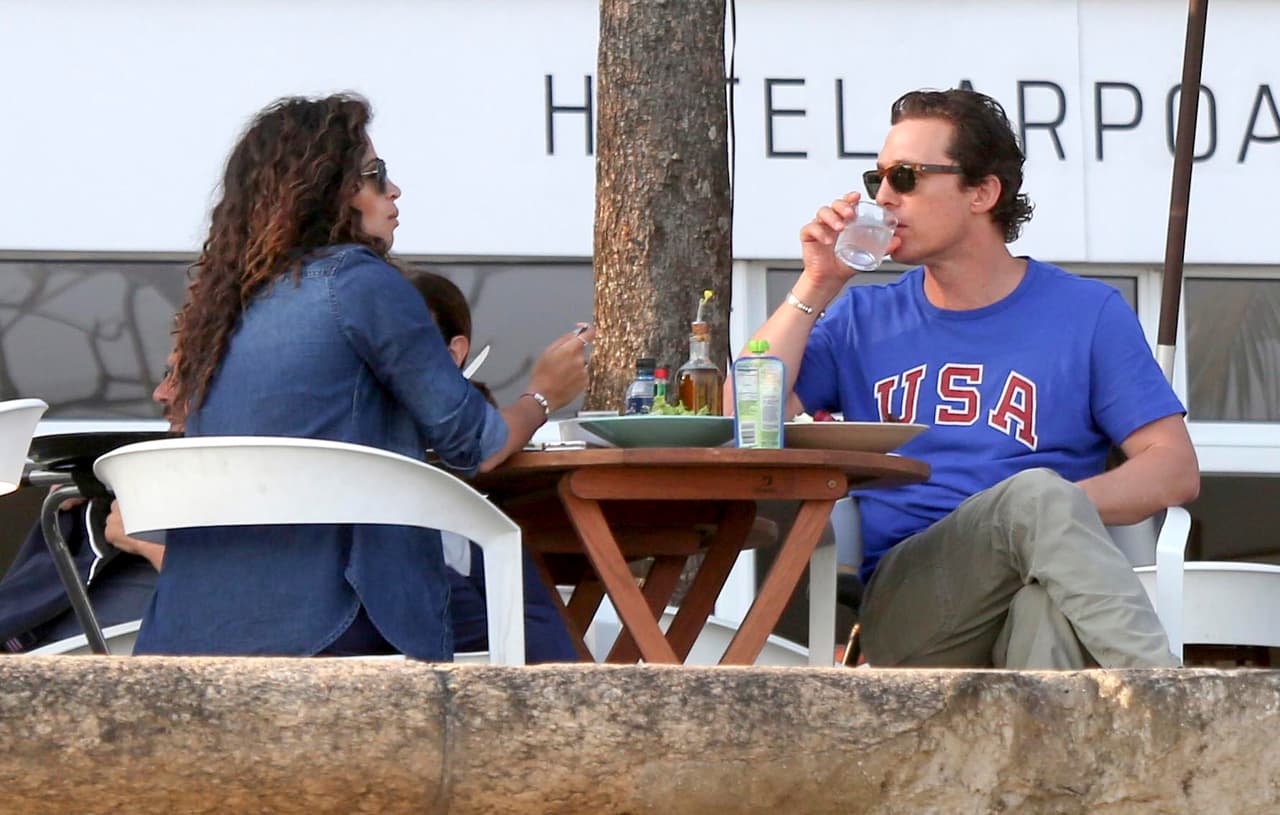 Disfrutaron del un hermoso atardecer.