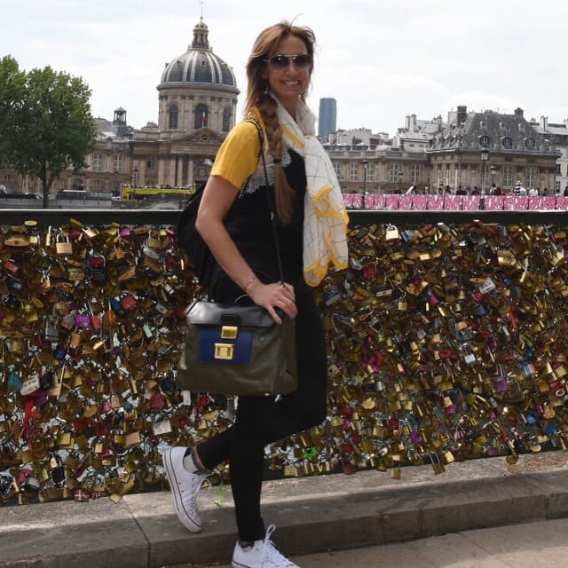 La Flaca pasó unas lindas vacaciones en París, Francia.