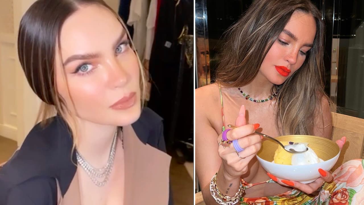 Belinda exhibe a unas cocineras que “hablaron de ella” por lo que pidió de comer y las remeda