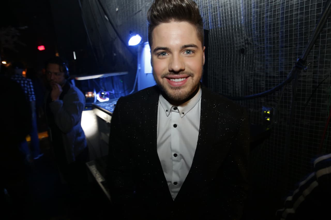 William Valdés, tan galán como siempre.