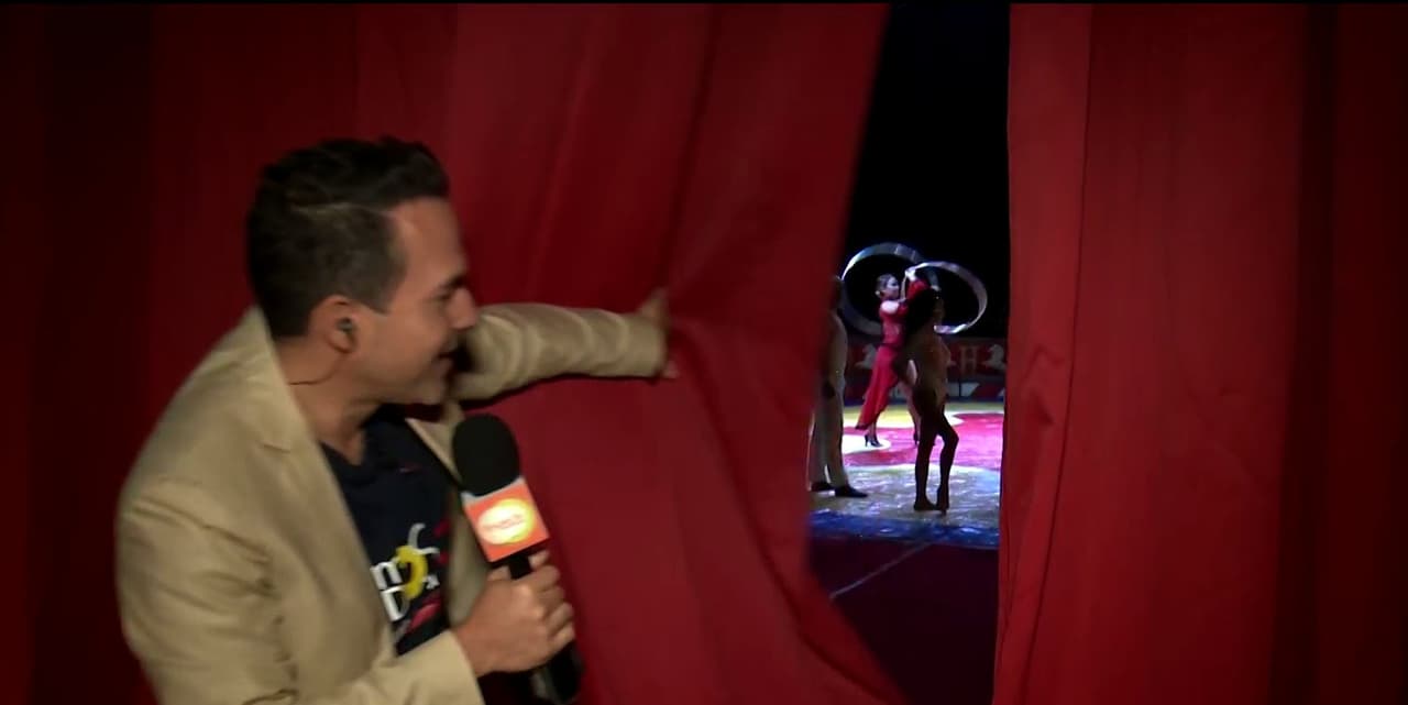 Para contrarrestar el susto, Carlos visitó el circo donde pudo conocer familias que desempeñan dicha labor artística por generaciones.