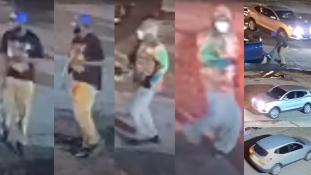 Dos hombres roban a un conductor mientras dormía en su automóvil: todo queda captado en video 