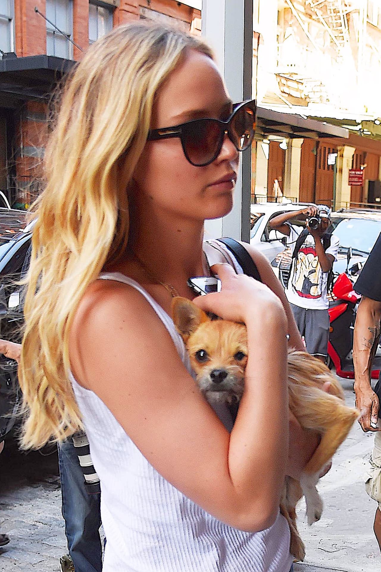 Juntos se dirigían al aeropuerto de Los Ángeles.