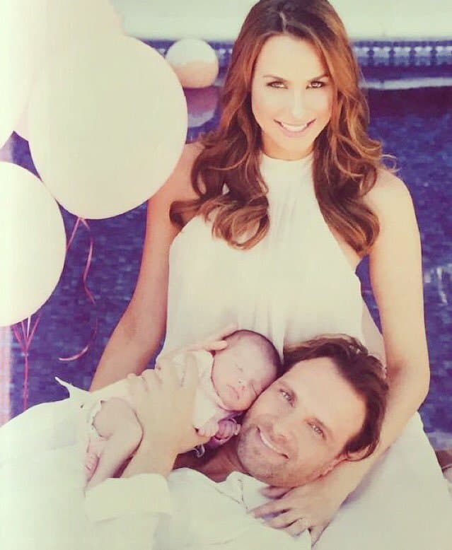 Otra parejita de actores que se convirtió en papás es la que forman Patricio Borghetti y Odalys Ramírez, quienes no caben de la felicidad.