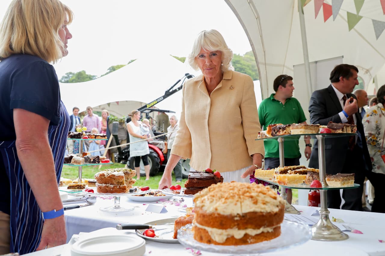 Y también probó algunos de los postres que realizaron residentes de la zona y empleados de los 15 parques nacionales que asistieron al 'Gran picnic'.
