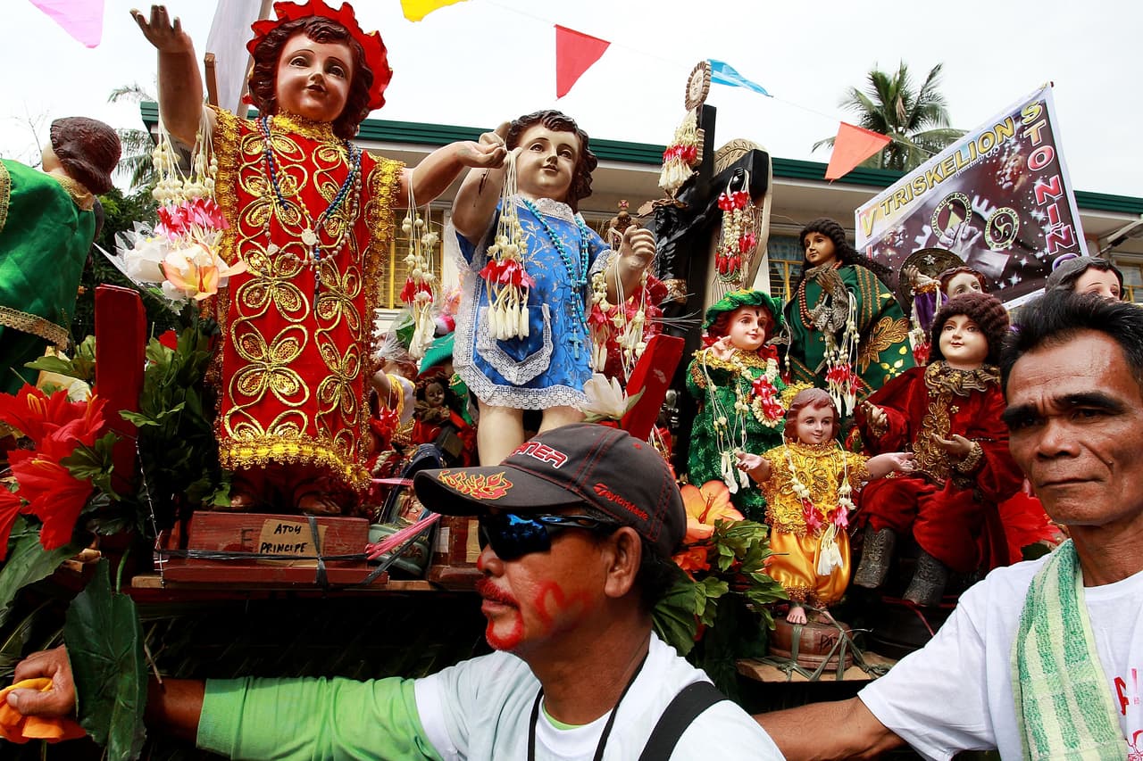A semanas de la inauguración de la mina de Fresnillo, se produjo una explosión y muchos mineros quedaron atrapados. Las esposas de los mineros fueron a la iglesia de San Agustín para rezar por ellos y se dieron cuenta de que el niño en la imagen de Nuestra Señora de Atocha había desaparecido. Se dijo que un niño fue al lugar donde estaban los mineros atrapados, les dio agua y les mostró el camino para salir de la mina.