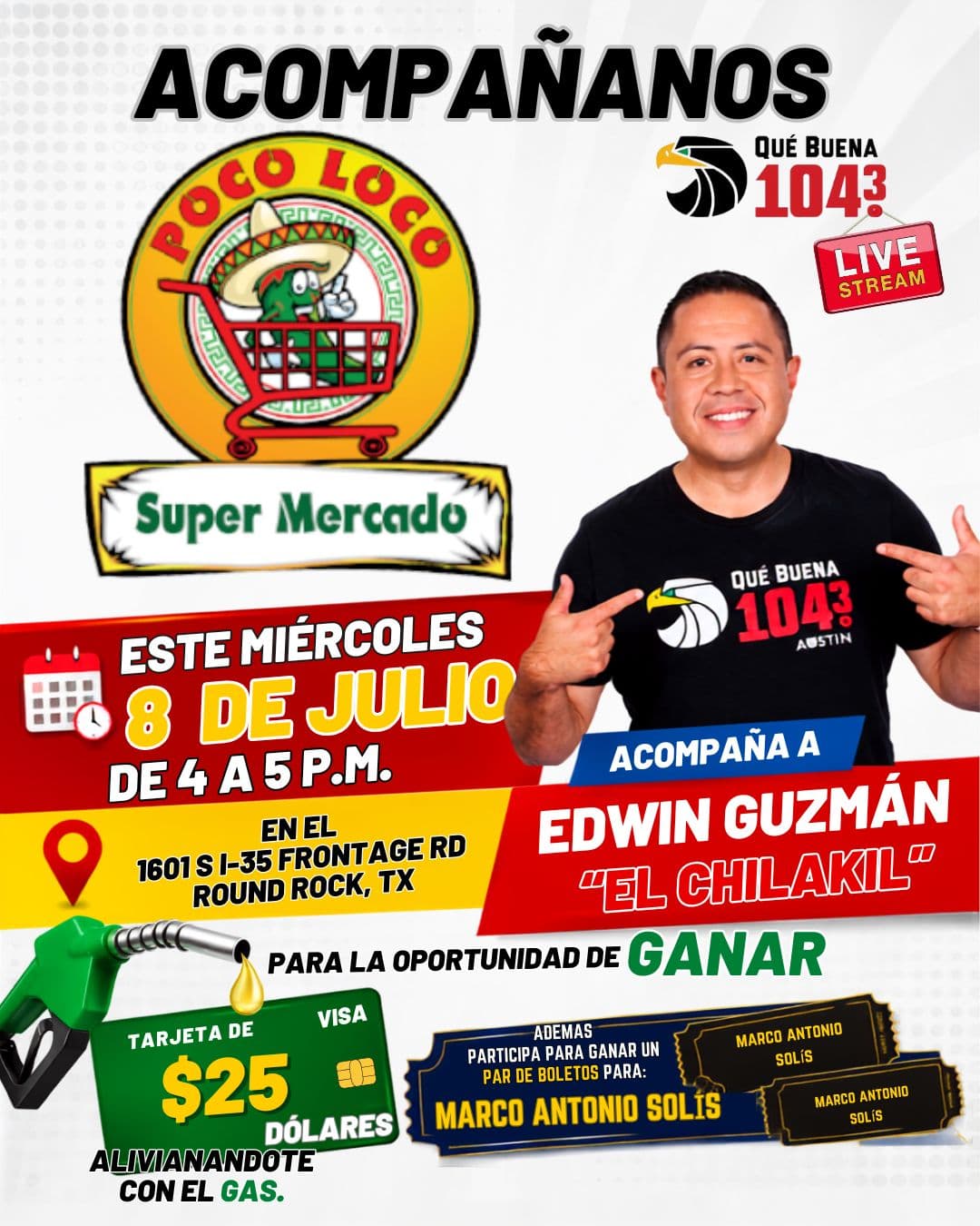 🎥🛒 ¡ACOMPÁÑANOS A UN FACEBOOK LIVE DESDE POCO LOCO SUPERMERCADO! 🎉