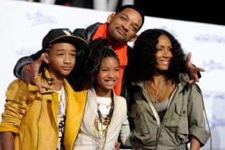 Will Smith y su familia