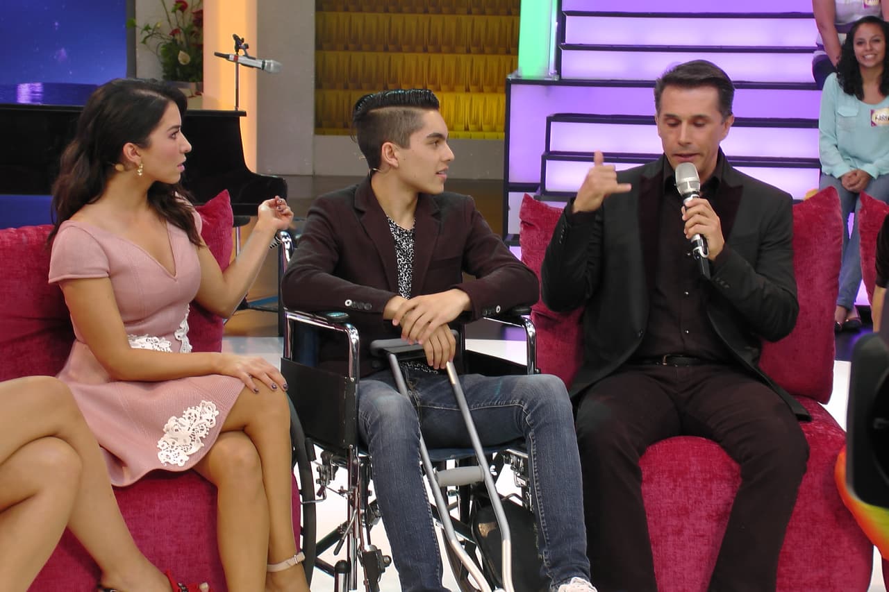 Hace unos días, el cantante tuvo un accidente en moto.