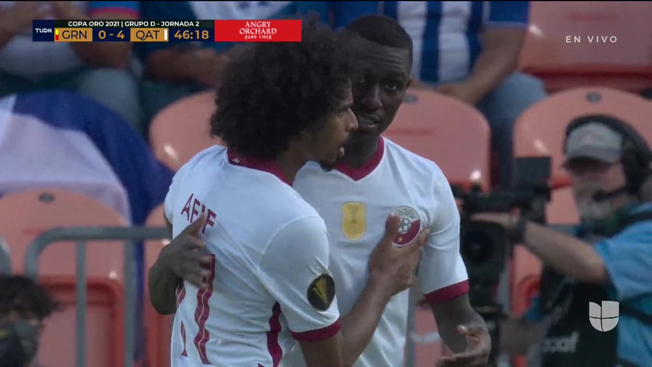 ¡No los dejan ni acomodar! Qatar le madruga al segundo tiempo con el 0-4