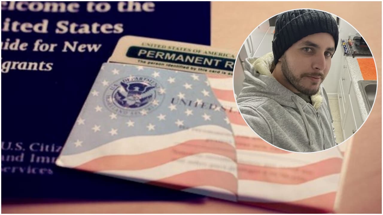 Paciencia, fe y hacer las cosas bien: Cubano recibe la residencia permanente y anima a otros en EEUU