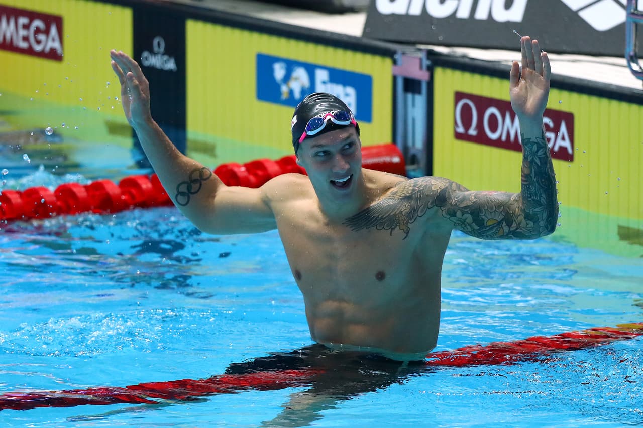 Caeleb Dressel.