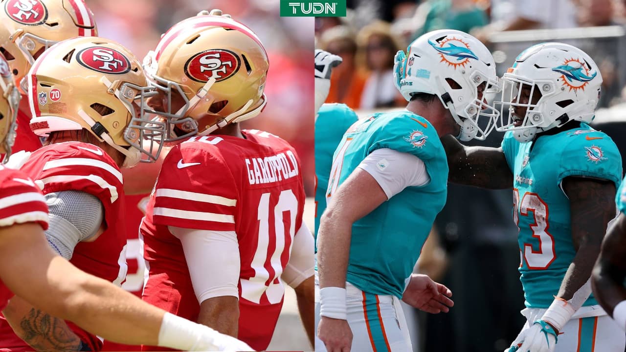 49ers y Dolphins cierran pretemporada de NFL con triunfo