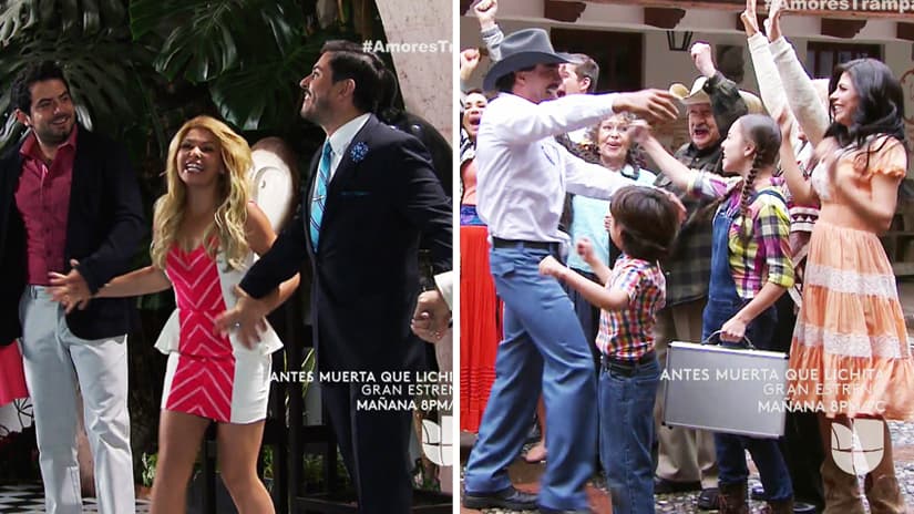 Facundo, María, Isabel y Santiago le dijeron adiós a los 'Amores con Trampa'. ¡Mira cómo fue el final de la gran novela!