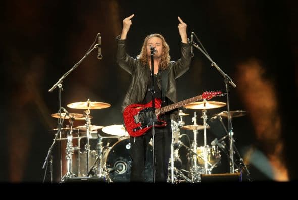 La afamada banda mexicana presentó clásicos de su repertorio frenmte a la multitud que los ovacionó.