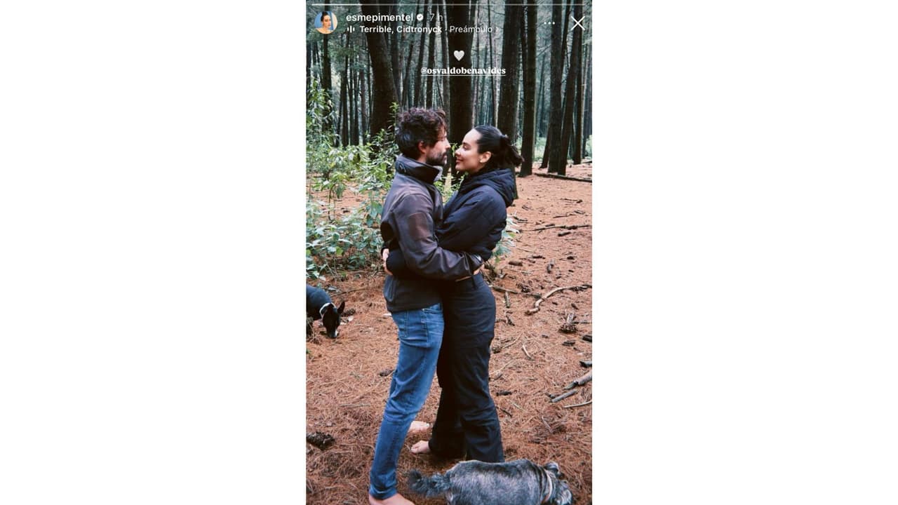 Esmeralda Pimentel y Osvaldo Benavides desatan sospechas de nueva reconciliación.