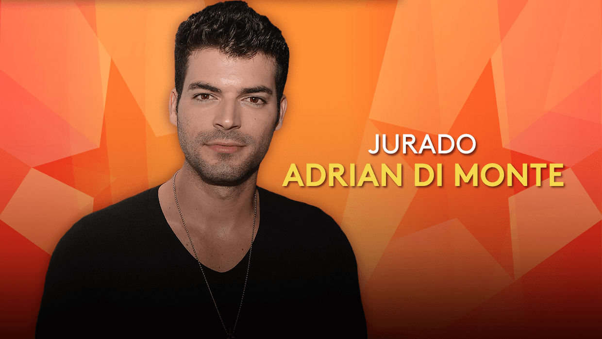 Adrián Di Monte, juez en Pequeños Gigantes