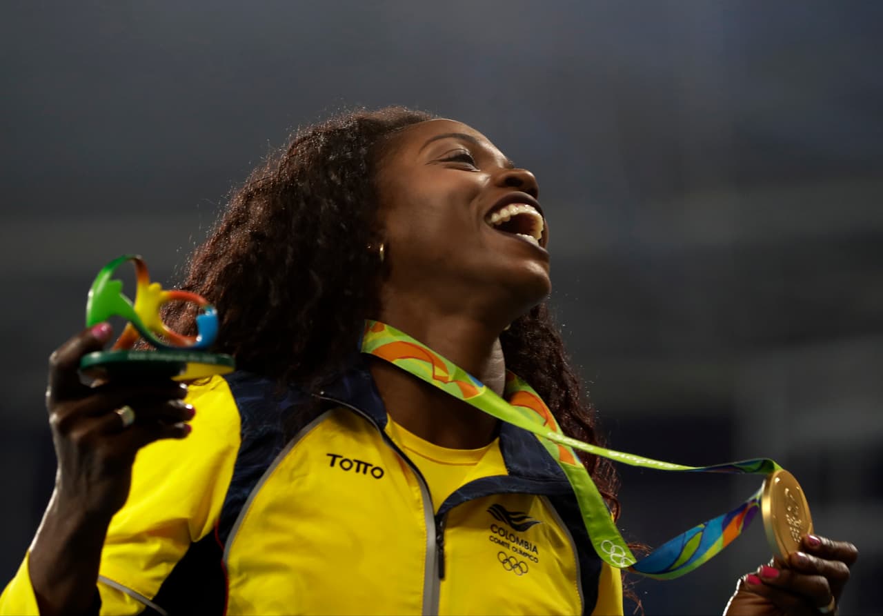 Ibargüen fue una de las medallistas que puso a Colombia por encima de México en los pasados Juegos Olímpicos. Ya en Londres 2012 se había colgado la presea de plata.