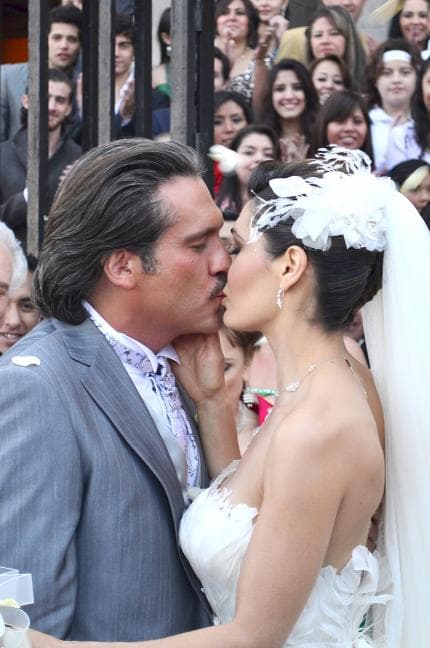 Pero al final triunfó el amor. ¿Recuerdas esta bonita boda entre Arath y Mayrín?