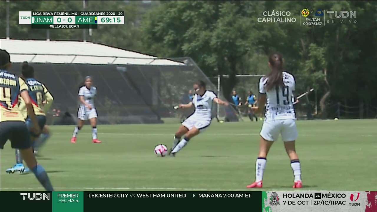 ¡Se queda a centímetros! Gabriela Álvarez por poco marca un golazo