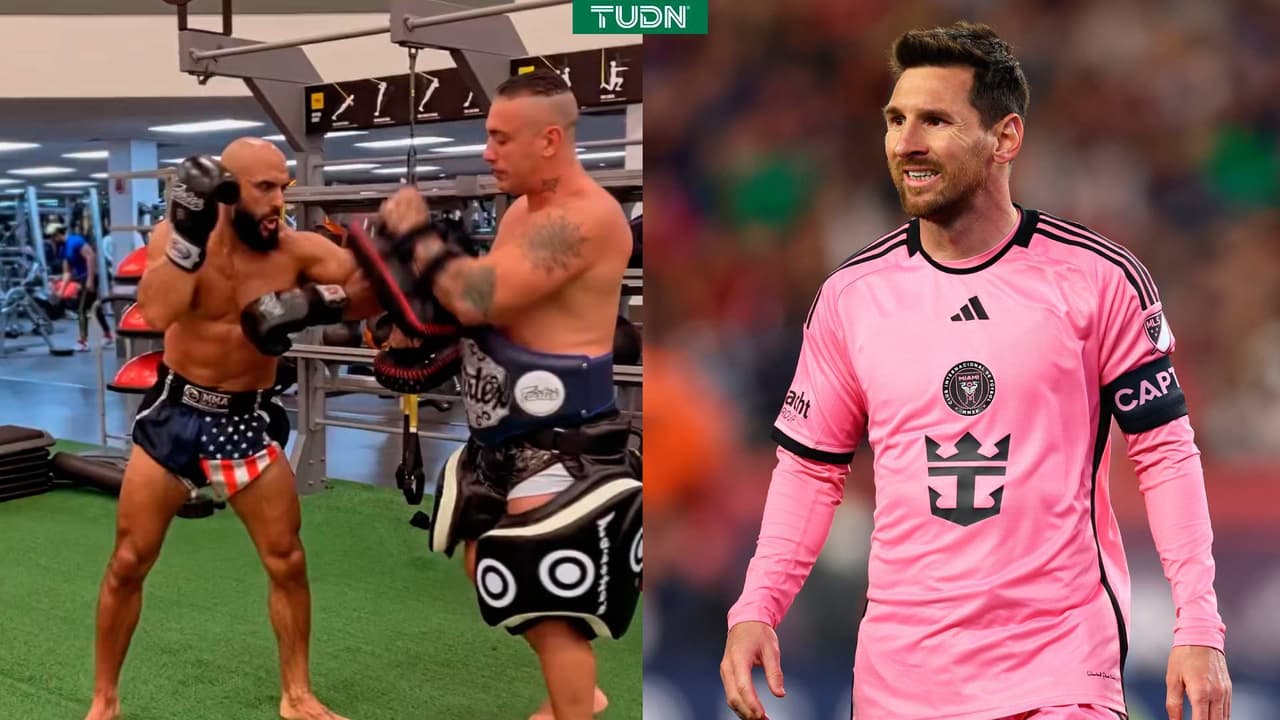 El impresionante entrenamiento del guardaespaldas de Leo Messi