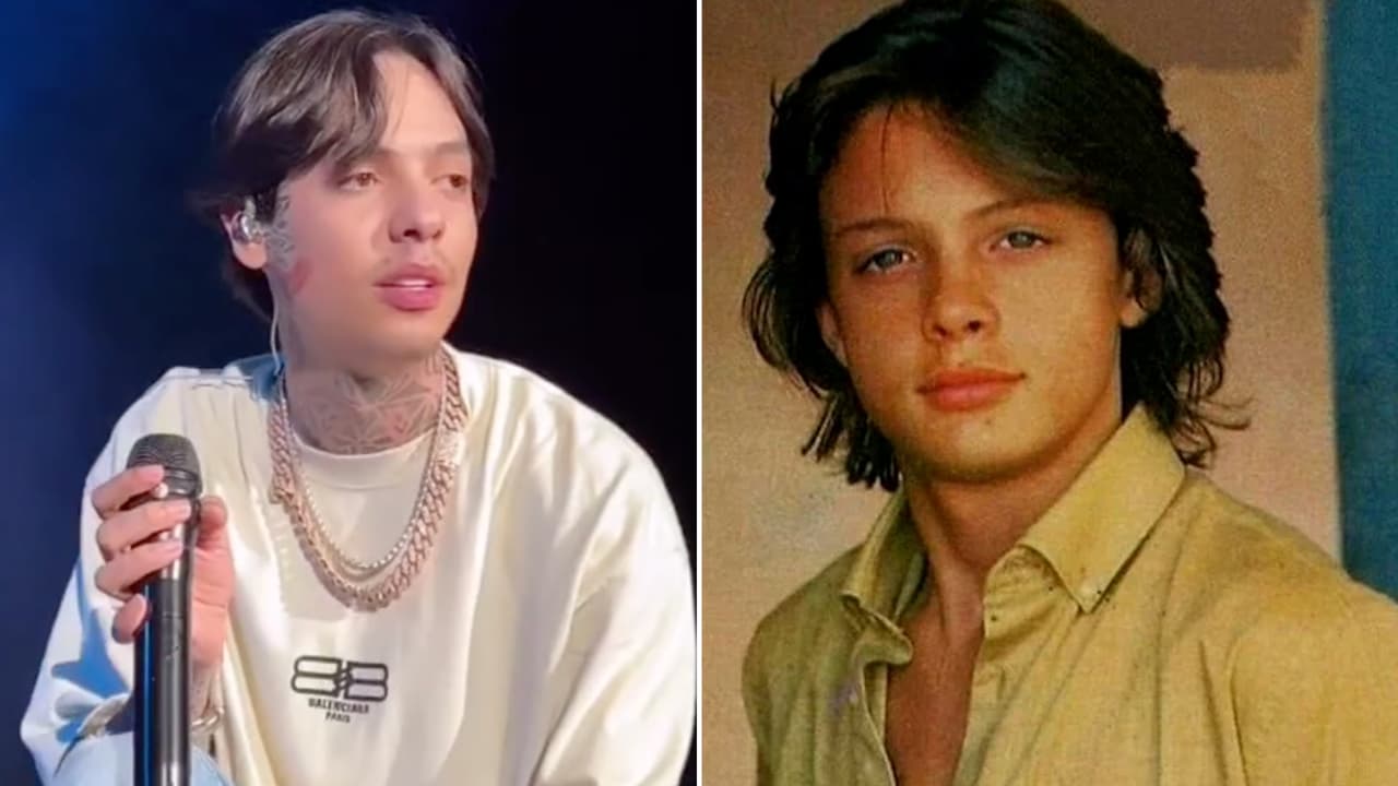 Natanael Cano estrena look y le dicen que es igualito a Luis Miguel en su juventud, ¿se parecen?