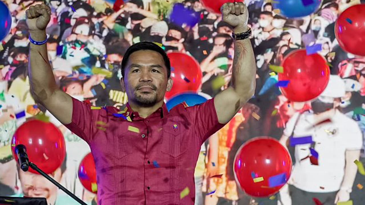 ¡¿Cuelga los guantes?! Pacquiao va por la presidencia de Filipinas