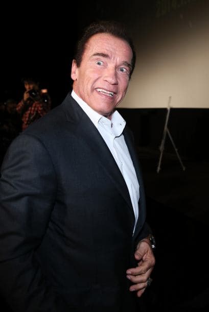 El ex gobernador de California y actor de cine, Arnold Schwarzenegger, durante la presentación de la película "Escape Plan" en Tokio, Japón, el 3 de diciembre de 2013.