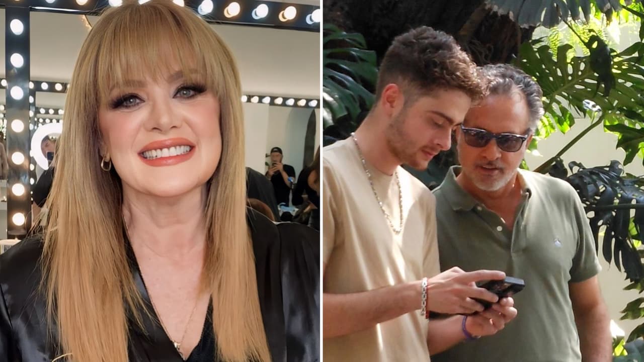 “No me lo esperaba”: Erika Buenfil reacciona al “atrevimiento” de su hijo al compartir fotos con su papá