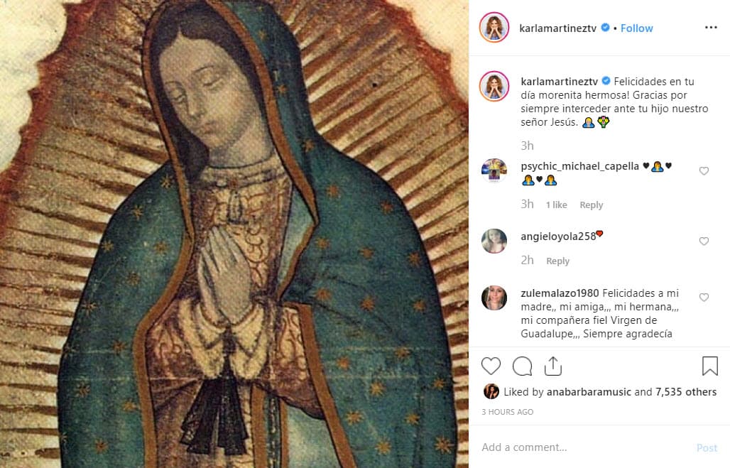 <b><a href="https://www.univision.com/shows/despierta-america/en-fotos-karla-martinez-le-pone-sabor-a-sus-redes-sociales-con-exquisitas-recetas-familiares-fotos">Karla Martínez</a></b>, presentadora de Despierta América, le deseó feliz cumpleaños a la "morenita hermosa".