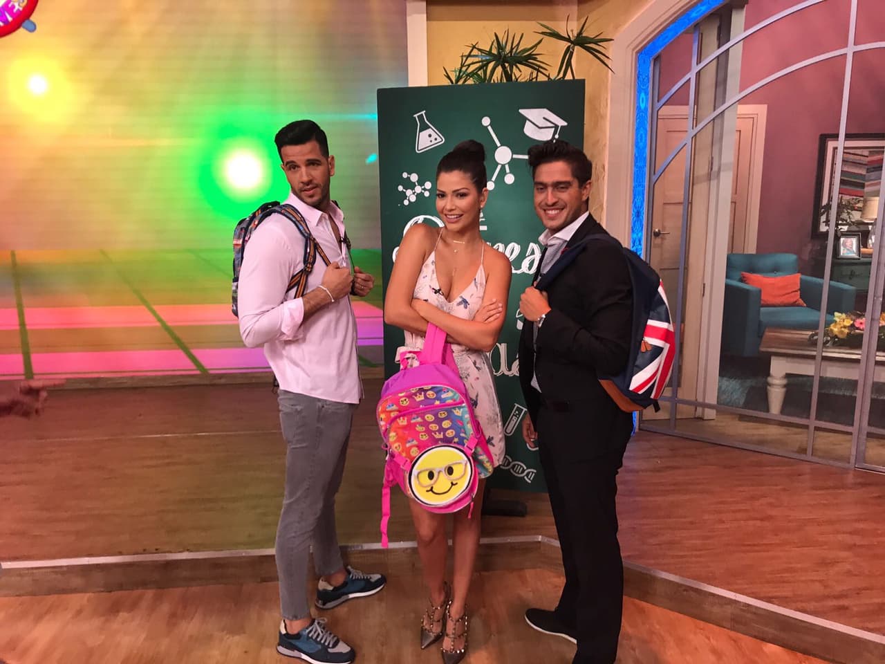 Ahora sí, todos listos para volver a la escuela.