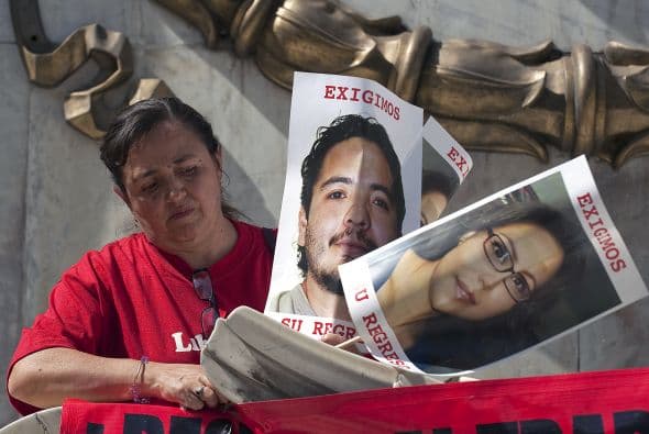 Aguilar relata "he pensado en volver a hablar con los medios o hacer una marcha" para poner sobre la mesa el caso de su hermana y el de otro periodistas que han desaparexcido.