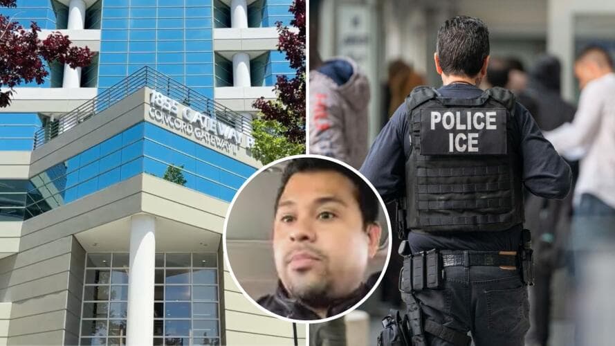 En otros estados como en California, hace unos días, un hombre llamado Sergio López narró cómo, al salir de la corte, dos agentes de ICE intentaron detenerlo preguntándole su nombre para arrestarlo.
<br>
<br>“Me preguntan mi nombre y yo les pregunté, ‘¿quién eres?’, y me dice, ‘nada’, y me saca su insignia de ICE. Le contesto, ‘soy Sergio,pero no tengo corte’, y me pidió mi identificación.
<br>
<br>Le dije, ‘no estoy requerido por la ley a mostrar mi ID’, y fue cuando ya no me siguió haciendo preguntas”, comparte Sergio López.Cuenta que otra persona no corrió con la misma suerte.
<br>