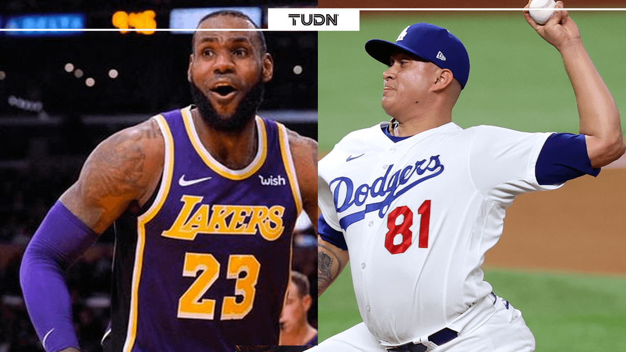 Épica reacción de LeBron al doble play del mexicano González