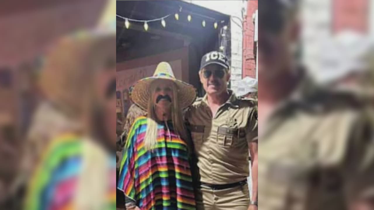 Empleada escolar en Georgia se viste “de mexicana” y su esposo de agente de ICE
