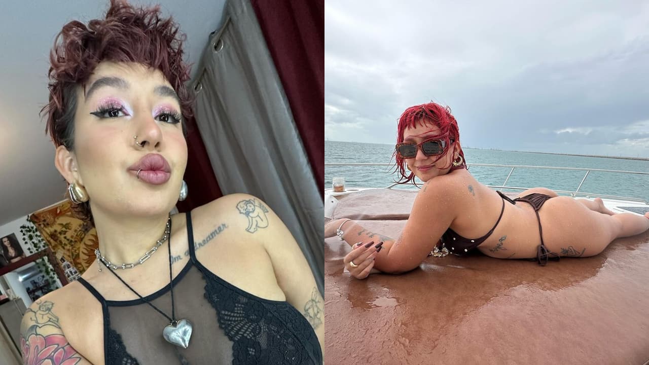 Fotos como estas de Romina Marcos han provocado que la joven sea criticada y acusada por supuestas cirugías.