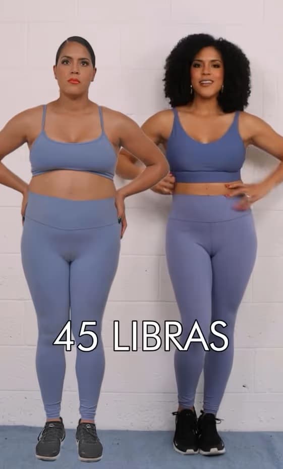 Así lucía Francisca antes de su tercer embarazo.