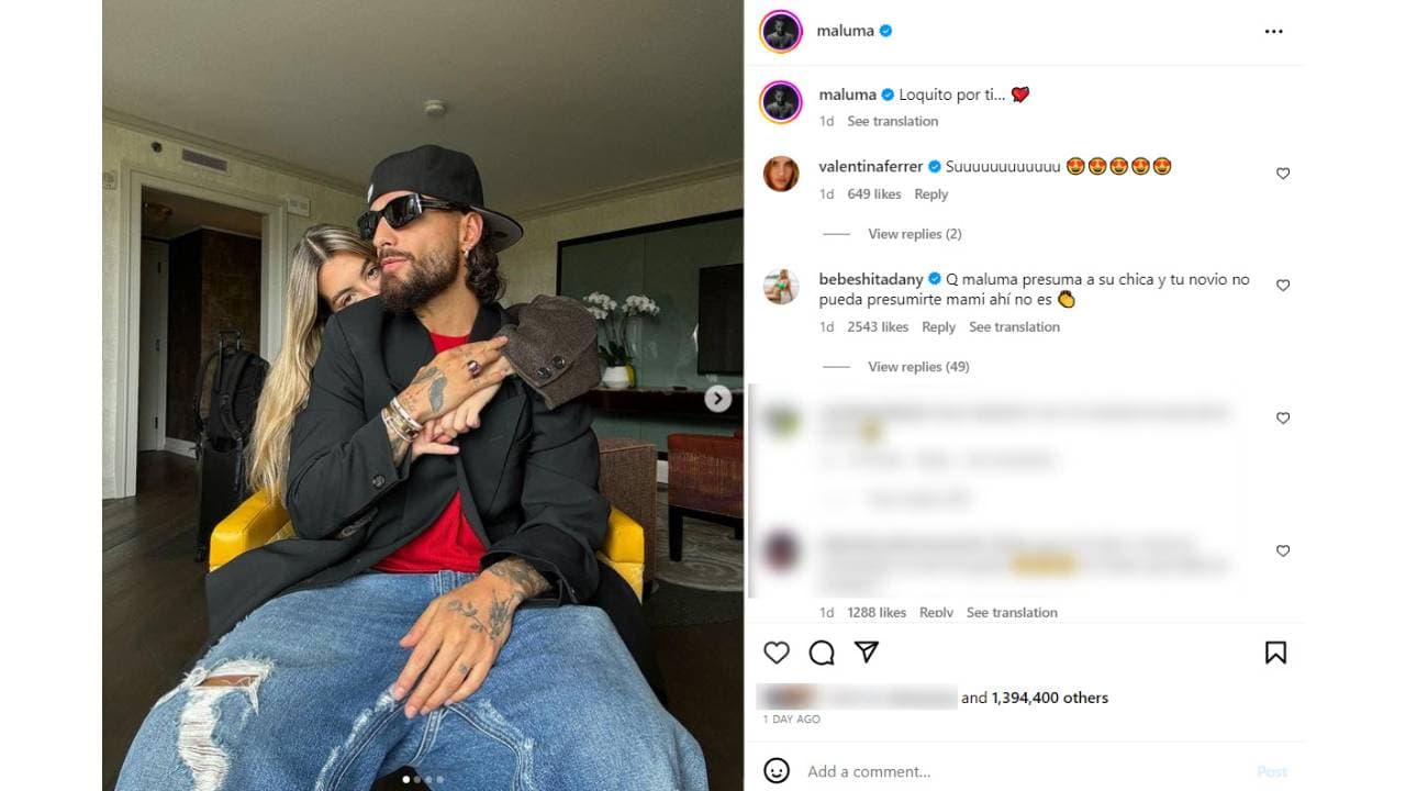 La pareja de colombianos estaría esperando su primer hijo.